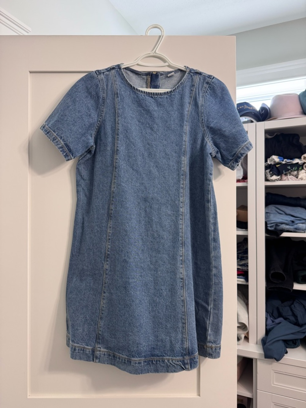 Old Navy Medium Denim Shirt Jacket - Blue